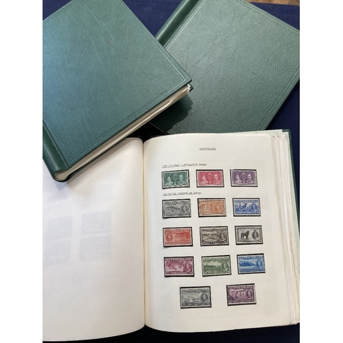 33 - STAMPS : BRITISH COMMONWEALTH, mint & used collection in three albums with QV to early QEII issues w... 