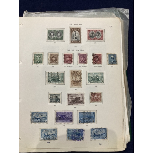 447 - STAMPS CANADA Early to modern in printed album mint and used must Cat several £1000, values to $2