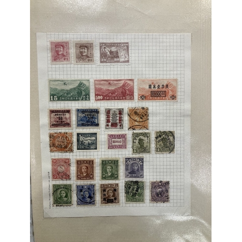 457 - STAMPS CHINA Albums with various mint and used including a few sets. With early to modern issues wit... 