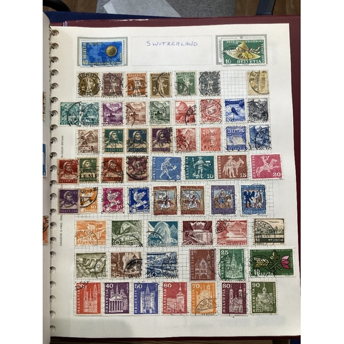 104 - STAMPS : Mixed All World box of albums including many early stamps India, Australia etc