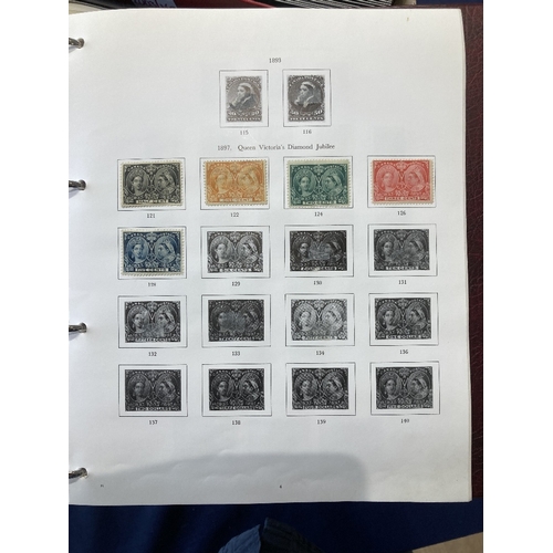 52 - STAMPS : Mixed box of Commonwealth and GB in albums, album pages and stock cards, good value lot and... 