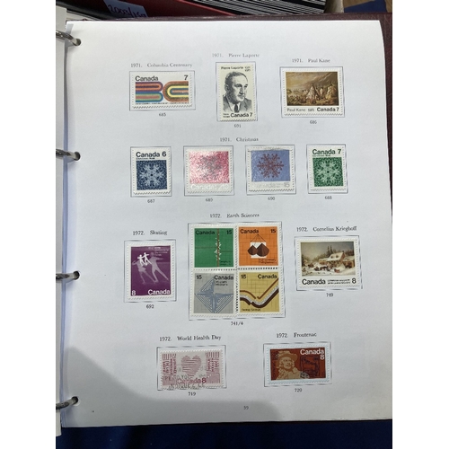 52 - STAMPS : Mixed box of Commonwealth and GB in albums, album pages and stock cards, good value lot and... 