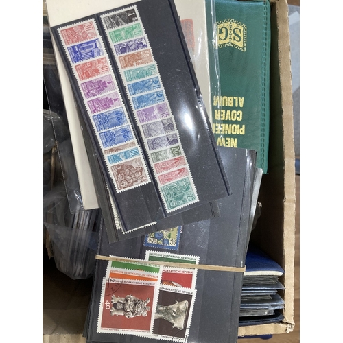 77 - STAMPS : Mixed glory box of various albums of Germany ,stockbooks,  club packets etc