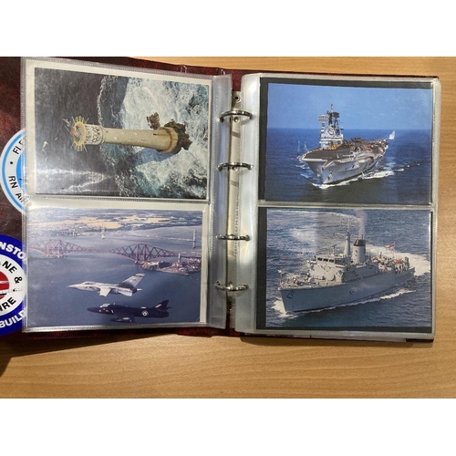 11 - Album of postcards of aviation including Concorde, RAF etc ( over 100 cards)