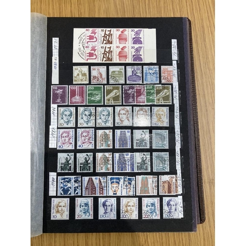 204 - STAMPS Germany and Berlin mint and used accumulation in stock book, some better stamps noted