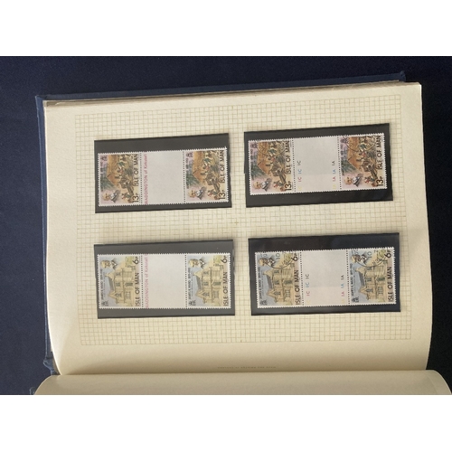 86 - STAMPS CHANNEL ISLANDS Box of various albums and folders of Channel Islands and Isle of Man stamps a... 