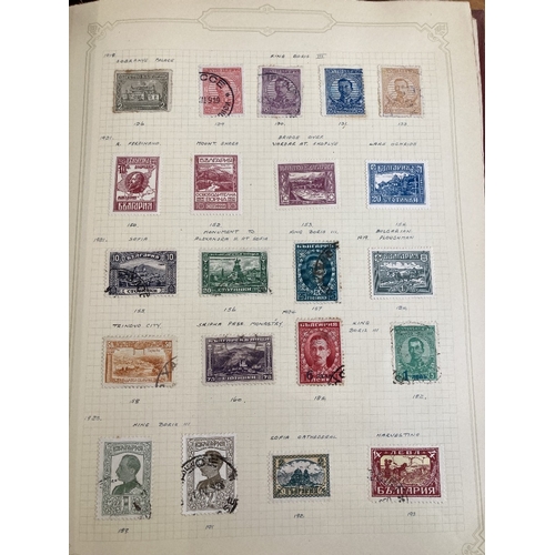 314 - STAMPS : World stamps in two albums mainly used reasonable early material