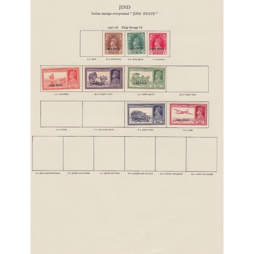 1 - STAMPS : BRITISH COMMONWEALTH, a fine mint George VI collection housed in a New Age printed album, w... 