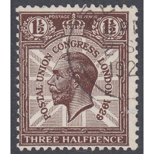 234 - STAMPS GREAT BRITAIN 1929 1 1/2d PUC  fine used 1829 for 1919 SG 436