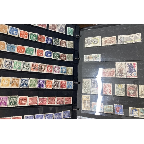 40 - STAMPS : All World mixed box of albums and stock books