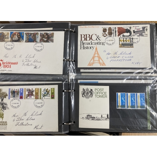 20 - STAMPS : Mixed box of eleven albums, worth viewing as better stamps spotted, better than average sma... 