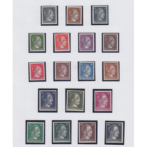 19 - STAMPS : Albania and the Balkan mint and used collection on album pages in black album from early to... 