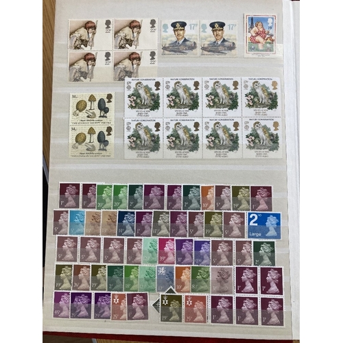 56 - STAMPS CHARITY : Six stockbooks/albums of mint and used with strength in Commonwealth, lots of bette... 