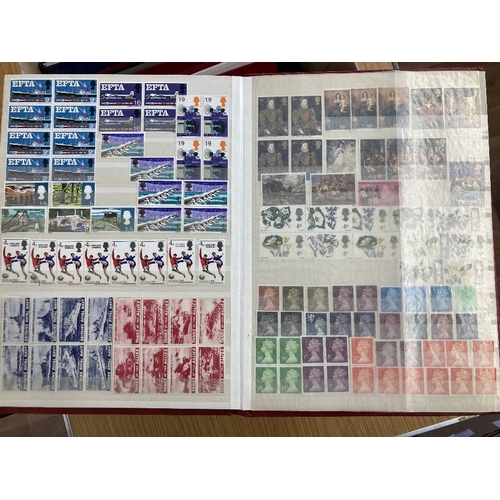 56 - STAMPS CHARITY : Six stockbooks/albums of mint and used with strength in Commonwealth, lots of bette... 