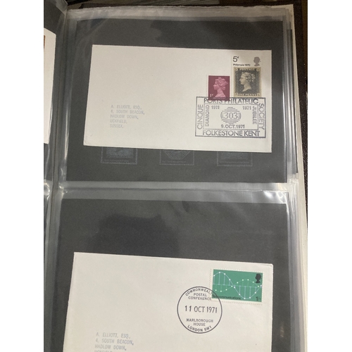 252 - STAMPS FIRST DAY COVERS Box of eight albums of FDC's and event covers (100's)