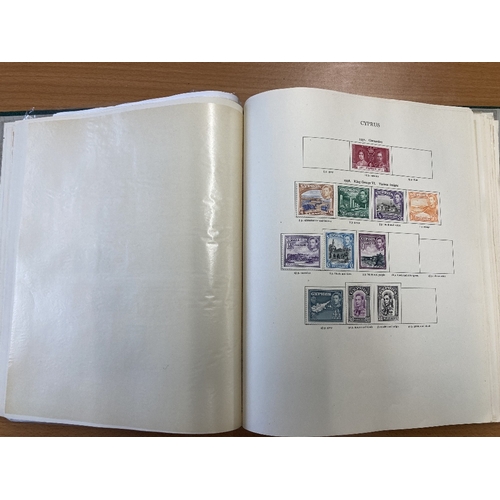 1 - STAMPS : BRITISH COMMONWEALTH, a fine mint George VI collection housed in a New Age printed album, w... 