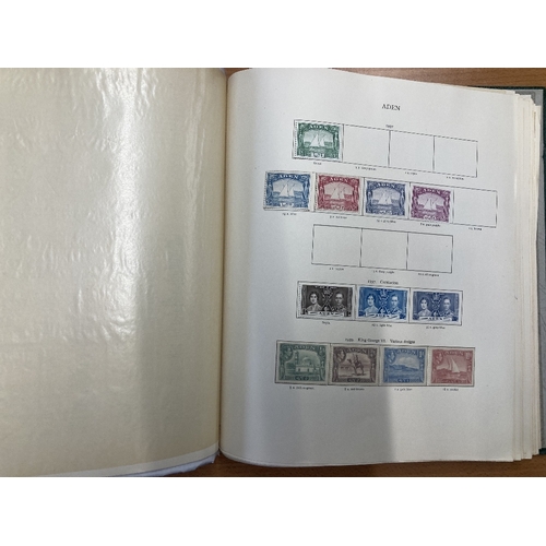 1 - STAMPS : BRITISH COMMONWEALTH, a fine mint George VI collection housed in a New Age printed album, w... 