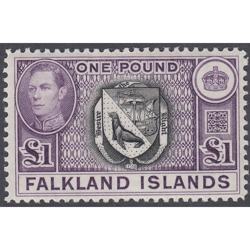 1 - STAMPS BRITISH COMMONWEALTH, a fine George VI mint collection in a SG Crown album. All the 1938 & 19... 