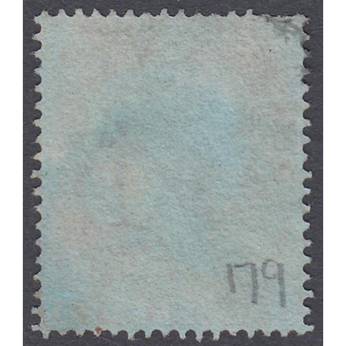 293 - STAMPS GREAT BRITAIN 1854 1d Yellow Brown small crown perf 16, very fine used Plate 179 (SI)