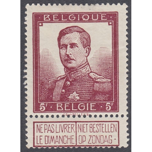 402 - STAMPS BELGIUM 1849 to 2023 mint & used collection housed in six albums and two stockbooks. Includes... 