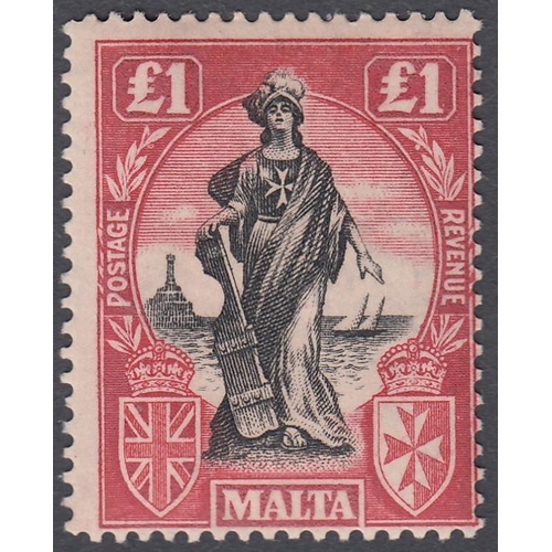 487 - STAMPOS MALTA Mint collection in four DAVO albums, QV to 2014, good lot including high values to 10/... 