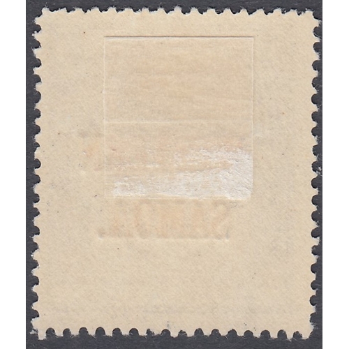 526 - STAMPS SAMOA 1946 Postal Fiscal stamp of New Zealand overprinted, £5 indigo, lightly M/M, SG 214. Ca... 