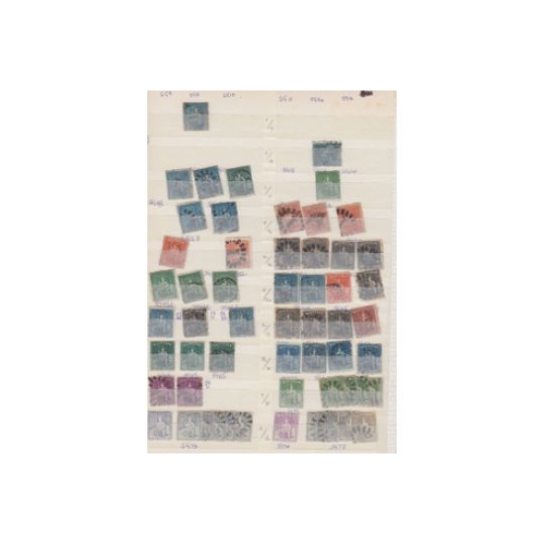 398 - STAMPS BARBADOS : Mint and used collection on stock book pages 1850's to 1950's High Cat Value good ... 