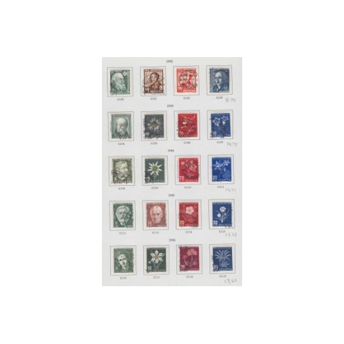 541 - STAMPS SWITZERLAND 1913-46 Pro Juventute Charity stamps used STC £1283