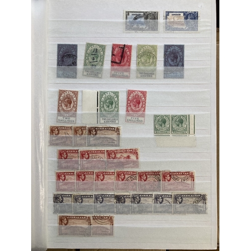 11 - STAMPS BRITISH COMMONWEALTH accumulation in eight stock books, mint and used, QV to early QEII many ... 