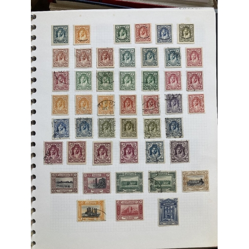 19 - STAMPS MIDDLE EAST, mint and used collection in eight albums and two stockbooks. Includes Qatar, U.A... 