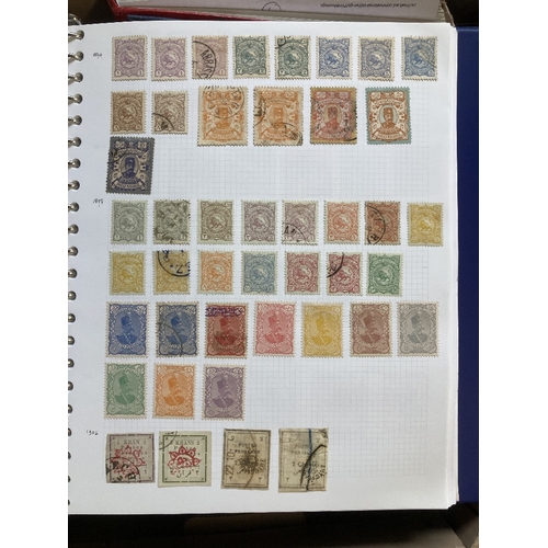 19 - STAMPS MIDDLE EAST, mint and used collection in eight albums and two stockbooks. Includes Qatar, U.A... 