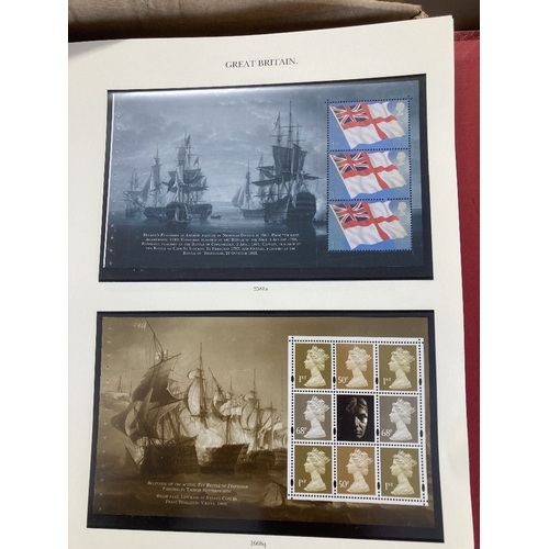 230 - STAMPS GREAT BRITAIN Box of six GB albums with sets, booklets and booklet panes Face Value in excess... 