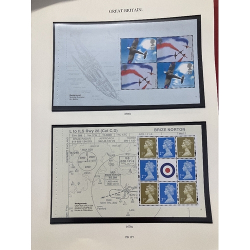 230 - STAMPS GREAT BRITAIN Box of six GB albums with sets, booklets and booklet panes Face Value in excess... 