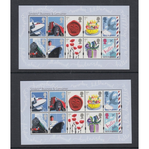 238 - STAMPS GREAT BRITAIN Album of mint GB stamps and minisheets (FV stated to be £697)