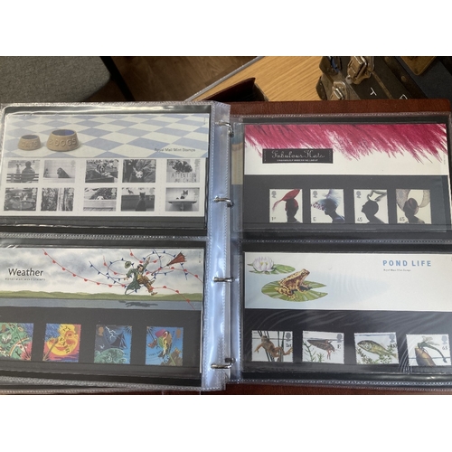 242 - STAMPS GREAT BRITAIN Presentation packs in seven albums to 2009