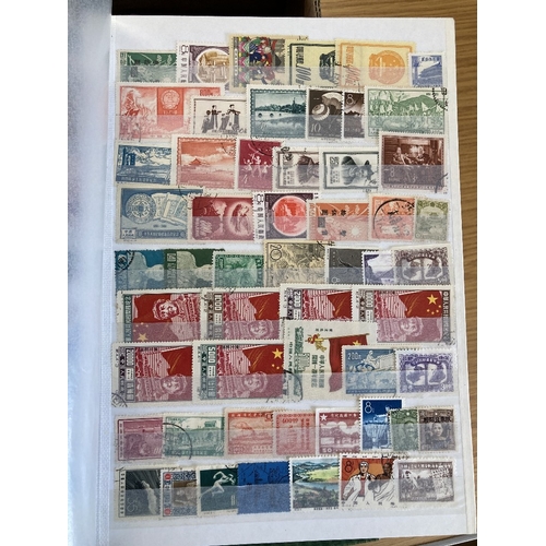 416 - STAMPS CHINA Box of stamps and covers mixed box, well worth viewing, early to modern, stockbooks, al... 