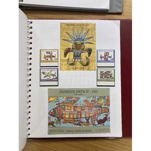 516 - STAMPS PAPUA A very useful modern 2008 to 2022 U/M collection housed in two albums, including miniat... 