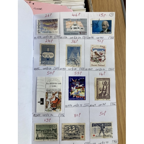 5 - STAMPS Box of 100+ still well stocked club books, good mix of Commonwealth, GB and Europe STC £10000