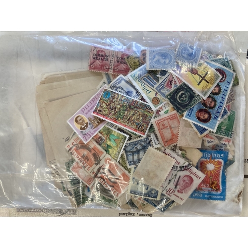 520 - STAMPS PHILIPPINES Accumulation of commercial and FDC's plus a quantity of stamps on pages and stock... 