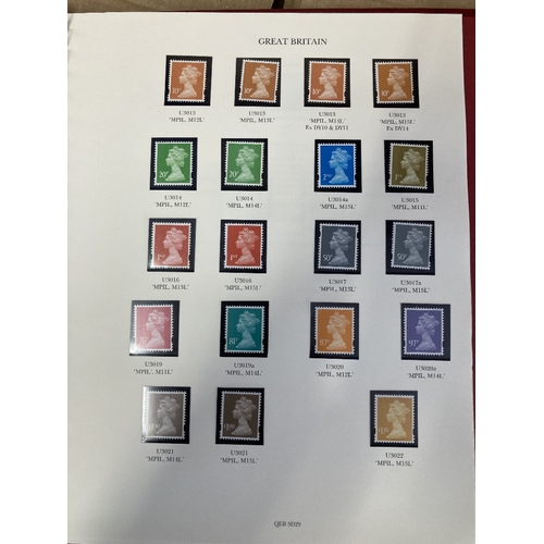 229 - STAMPS GRAT BRITAIN Eight Windsor albums with mint GB issues high face value must be well over £2500... 