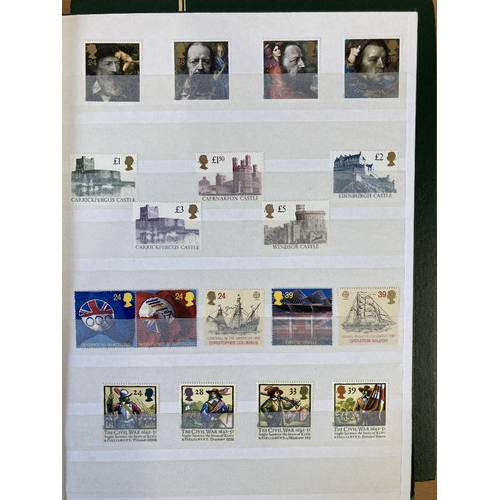 231 - STAMPS GREAT BRITAIN Four stock-book and decimal mint stamps face value approx £1550