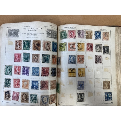 33 - STAMPS Better than average old Strand Album, well filled with early stamps including high values to ... 