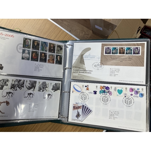 347 - STAMPS FIRST DAY COVERS Seven albums of covers 1970's to 2000's mainly Royal Mail