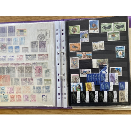 36 - STAMPS MIDDLE EAST collection in various folders and stockbooks, Arab states, Jordon, Iraq, Saudi, I... 