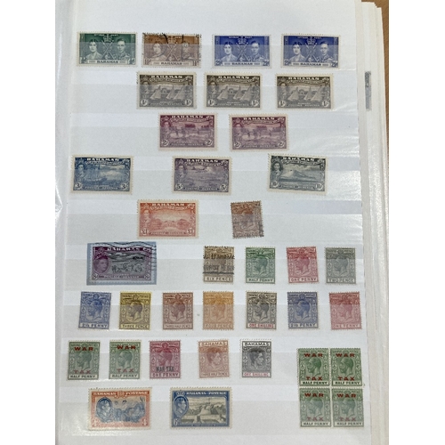 42 - STAMPS BRITISH COMMONWEALTH mint and used in large stockbook, many better stamps spotted some duplic... 