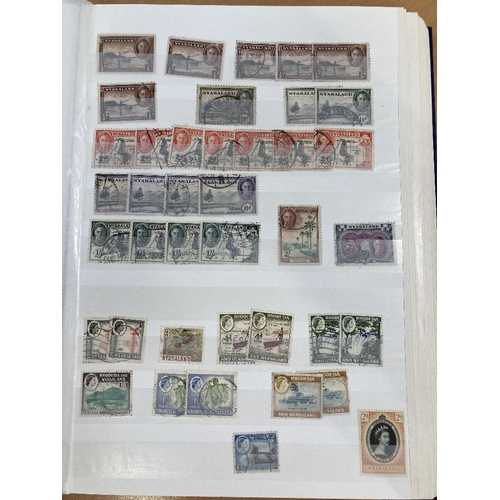 42 - STAMPS BRITISH COMMONWEALTH mint and used in large stockbook, many better stamps spotted some duplic... 