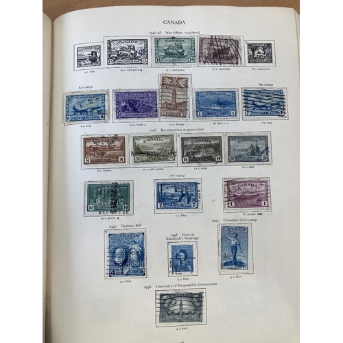 94 - STAMPS BRITISH COMMONWEALTH GVI Green Crown album mint and used, condition of album not the best but... 