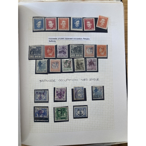 30 - STAMPS World accumulation in various stock books and albums, better noted including Japanese occupat... 