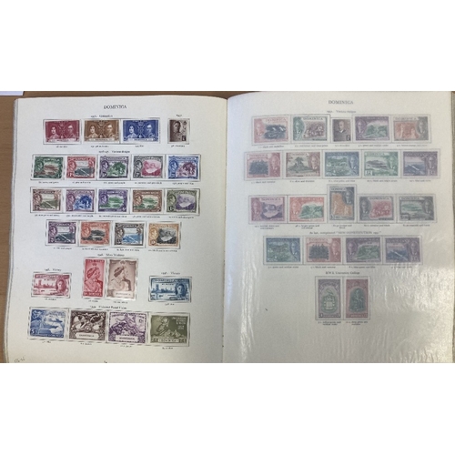 1 - STAMPS BRITISH COMMONWEALTH, a fine George VI mint collection in a SG Crown album. All the 1938 & 19... 