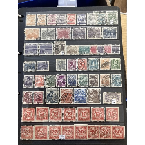 9 - STAMPS Five albums of World Stamps A to Z mint and used, viewing recommended (1000's)